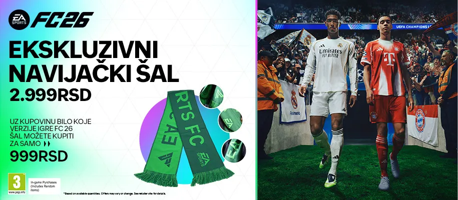 EA SPORTS FC 26 igrica - PS5, PS4, Switch 2, Switch, XboX